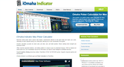 Desktop Screenshot of iomahaindicator.com